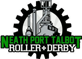 Neath Port Talbot Roller Derby logo